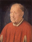 Jan Van Eyck Cardinal Niccolo Albergati Spain oil painting artist